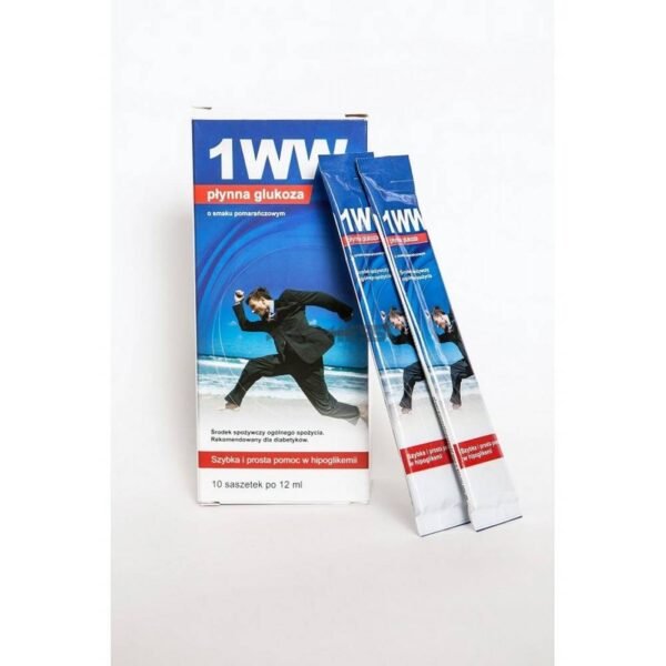 1WW Liquid Glucose, Orange Flavor, 10 Packets 1WW Diabetic Foodstuff is an easy-to-absorb liquid glucose that provides fast relief.