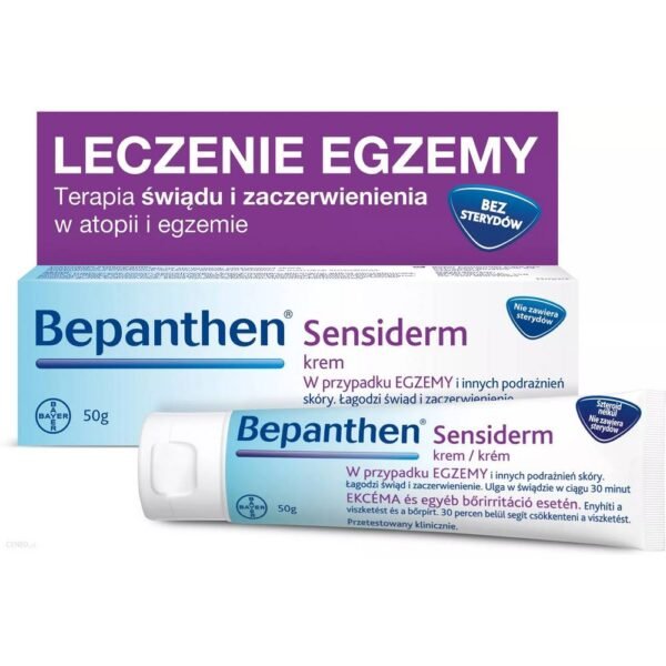 Bepanthen Sensiderm cream is used to reduce itching and redness in the following cases of skin irritation in infants.