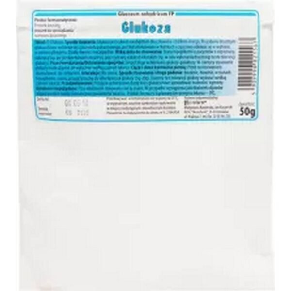 Forme de libération Poudre Conditionnement Conditionnement 50 g Ingrédients Action du glucose Le glucose est un sucre nécessaire à l'homme et une source d'énergie.