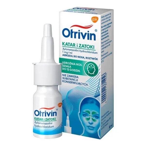Otrivin Katar and Zatoki - a medicine that makes breathing easier with a cold.