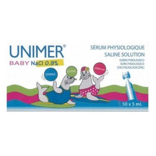 The use of UNIMER BABY saline solution is recommended for infants, children and adults: