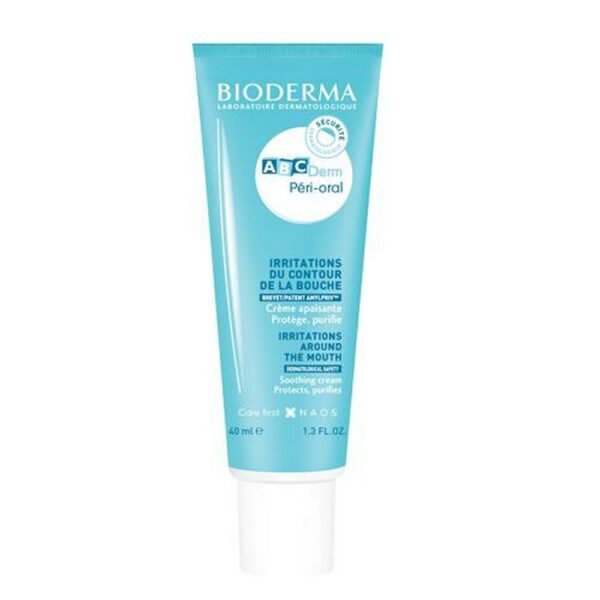 Cream for the care of irritated skin around the mouth for children and infants from 1 month of age.