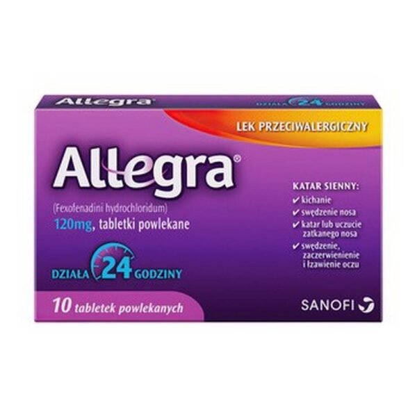 Allegra is a modern antihistamine that treats the symptoms of seasonal allergic rhinitis.