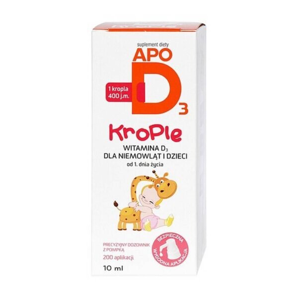 ApoD3 drops are recommended for supplementation with vitamin D. Apo D3 drops are recommended for supplementation with vitamin D.
