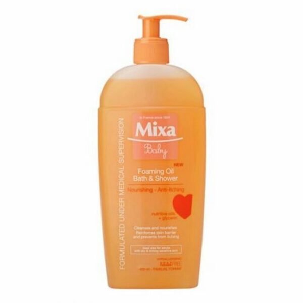 Mild bath and wash lotion with a highly advanced formula for daily care.