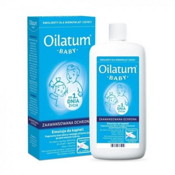 Oilatum Baby Bath Lotion creates a soothing, milky bath for dry skin, also prone to atopy and eczema