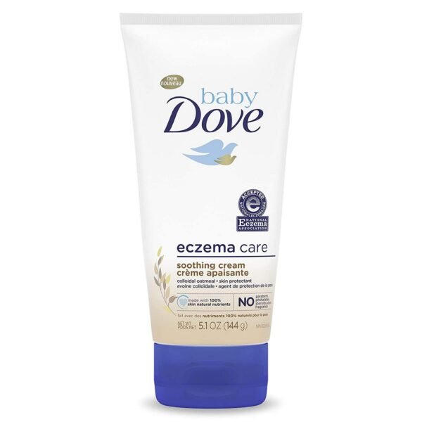 The prebiotic DOVE Baby Derma Care moisturizing cream contains a caring formula developed in cooperation with children's dermatologists.