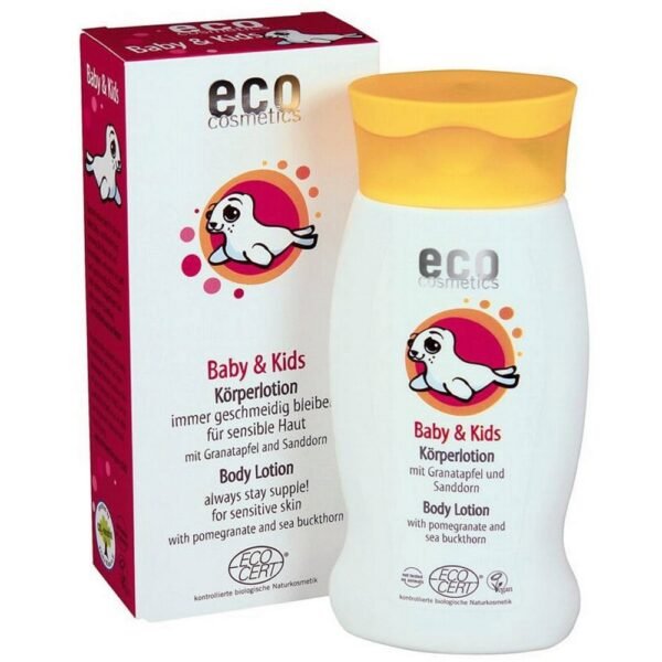 A delicate, skin-smoothing moisturizing body emulsion for your child, developed to care for the sensitive skin of children and babies.