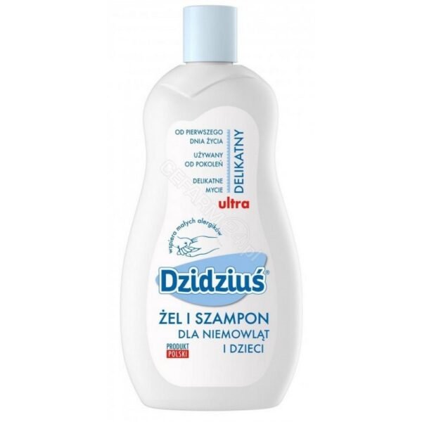 Specialist gel and shampoo for babies and children
