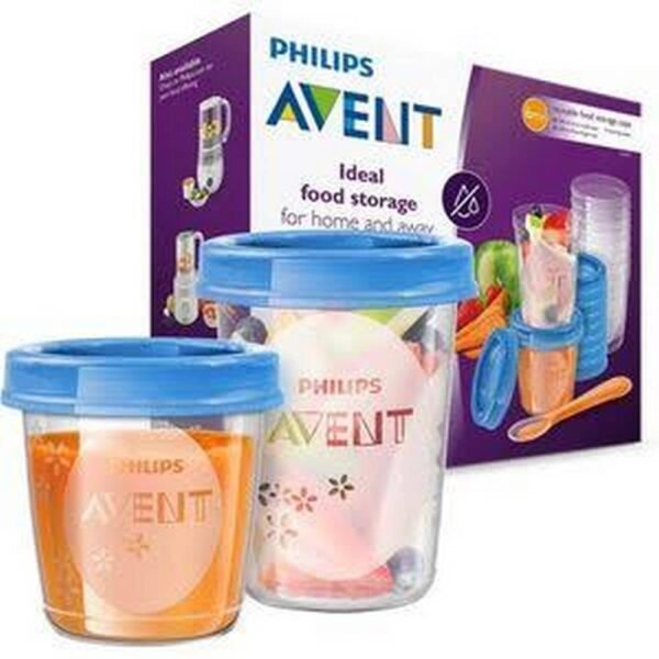 Los recipientes de almacenamiento de alimentos de Philips Avent son versátiles, fáciles de usar y están diseñados pensando en el desarrollo de su bebé.