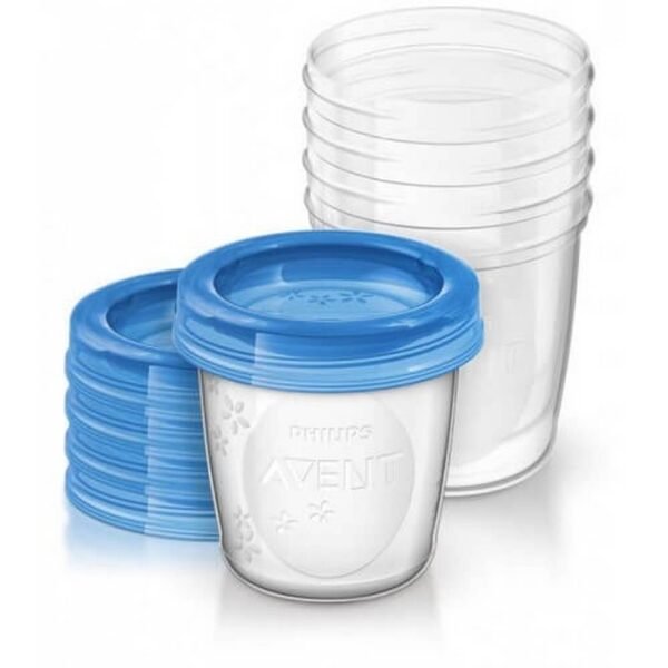Los recipientes de almacenamiento de alimentos de Philips Avent son versátiles, fáciles de usar y están diseñados pensando en el desarrollo de su bebé.