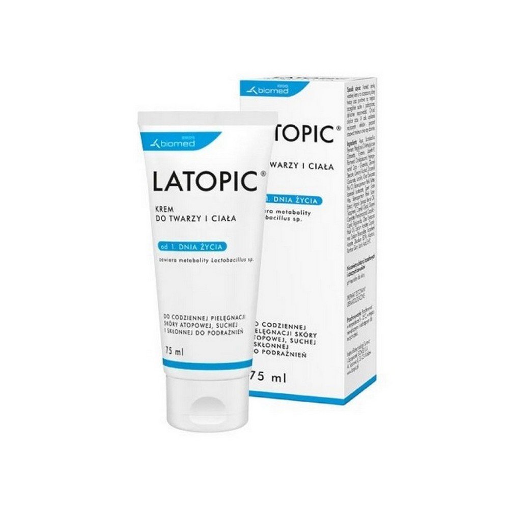 The face and body cream comprehensively cares, protects and nourishes atopic, dry and irritable skin.