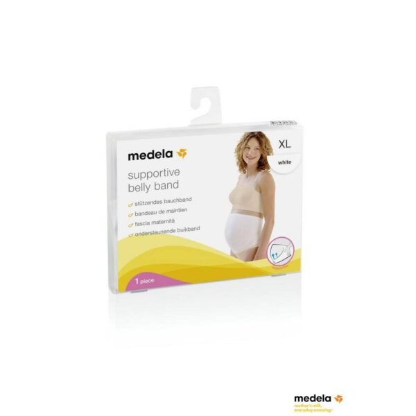 Medela a développé une large gamme de vêtements de maternité. Nos produits comprennent également une ceinture de maternité sans couture qui offre un confort et un soulagement aux zones sensibles du corps, telles que le bas de l'abdomen et le bas du dos.