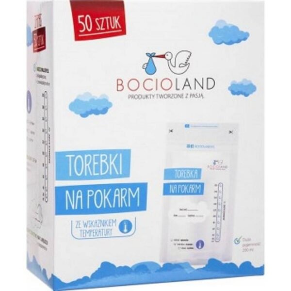 Each bag has a special place to enter the date and time of bag preparation. The bags also have a milliliter scale, which allows you to mark the appropriate capacity of a portion of milk / food.