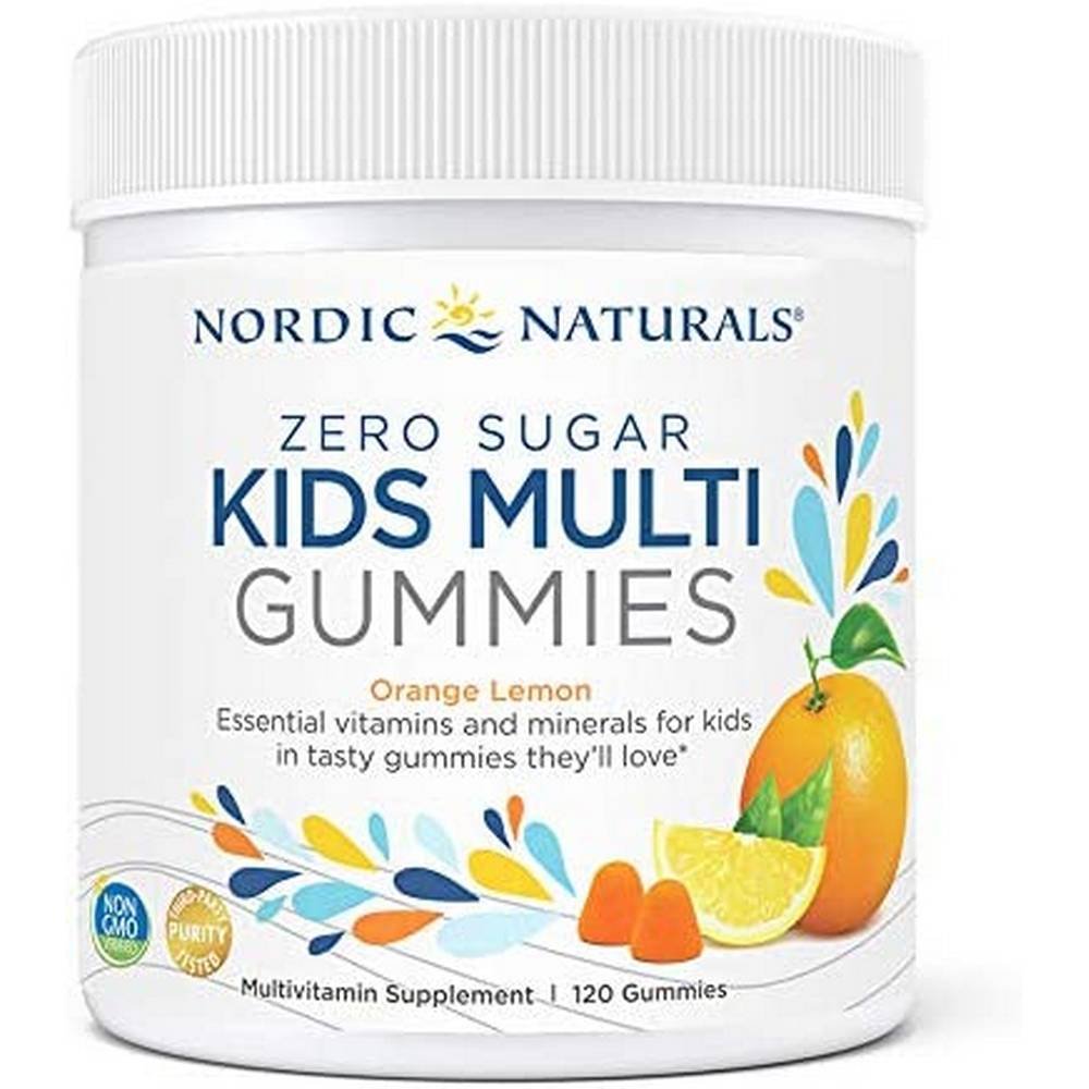 multivitamin for children 120 gummies nordic naturals Биологически активная добавка Nordic Naturals Kids Multi Мультивитамин для детей без сахара 120 жевательных конфет со вкусом апельсина и лимона — это высококачественный продукт, созданный специально для детей.