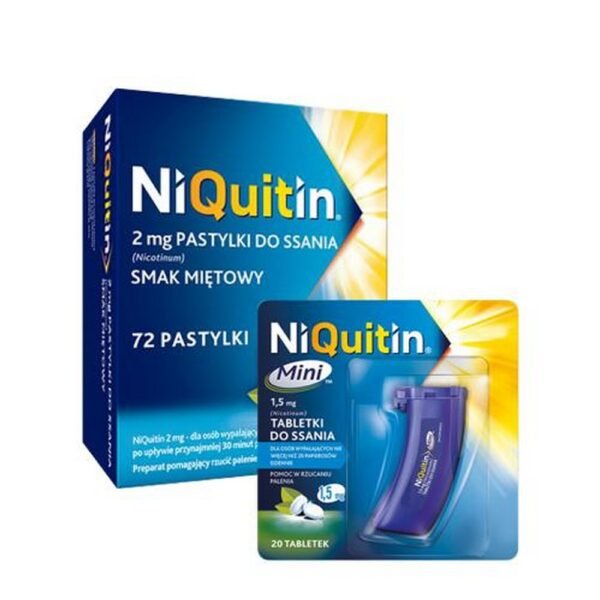 Las pastillas NiQuitin están indicadas para el alivio de los síntomas derivados de la abstinencia de la nicotina, incluida la sensación de ansia asociada con dejar de fumar.