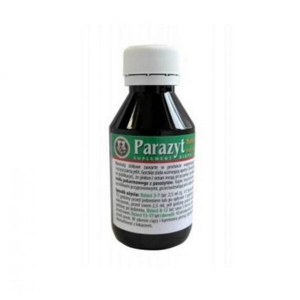 Herbal macerates contained in the Parazyt dietary supplement support the processes of digestion and intestinal cleansing. Bitter herbs increase the appetite. In the past it was believed (historical publications) that wormwood and elm can contribute to the cleansing of the gastrointestinal tract of parasites.