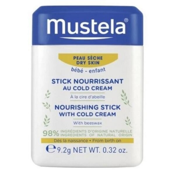 Mustela Stick Protecteur au Cold Cream est un produit destiné aux nourrissons et aux enfants, pour le soin des parties sèches du corps.