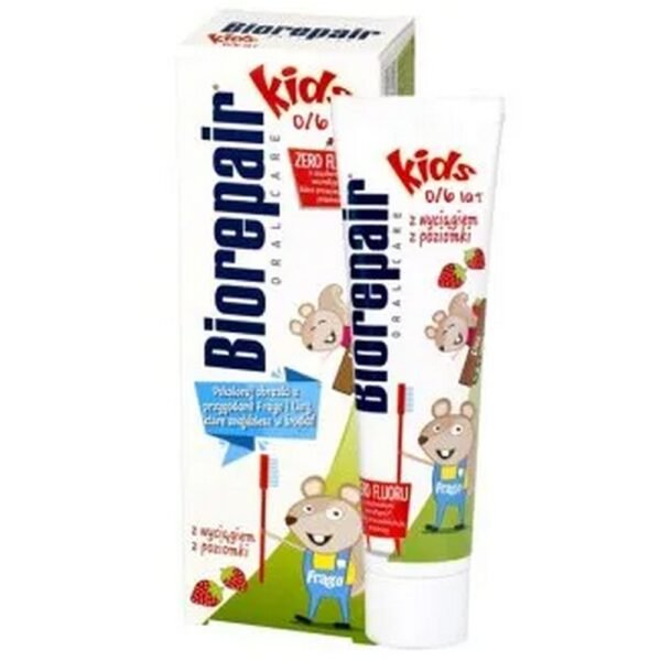 Toothpaste with MicroRepair particles that will strengthen and remineralize children's teeth. 5 reasons to choose Biorepair Junior: