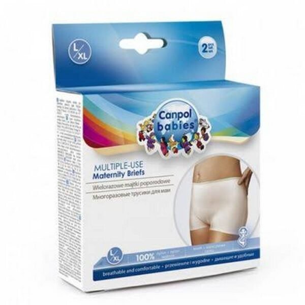 Reusable postpartum panties 2 pcs. L/XL