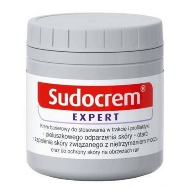 Debido al contenido de óxido de zinc, Sudocrem Expert tiene propiedades antibacterianas, antiinflamatorias y calmantes.
