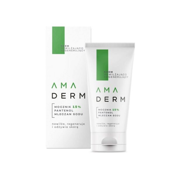 AMADERM dermocosmetic moisturizing and regenerating cream  strengthens  burning and itching.