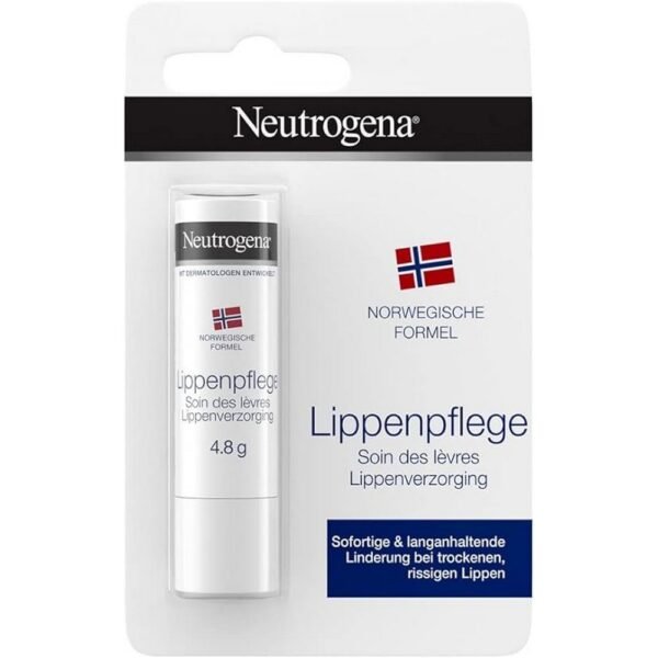 Норвежская формула Neutrogena с LSF 4 обеспечивает быстрый и стойкий уход за сухими и потрескавшимися губами.