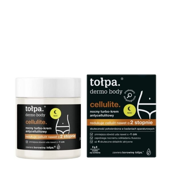 Turbo cream effectively supports body slimming, body shaping and eliminating excess centimeters.