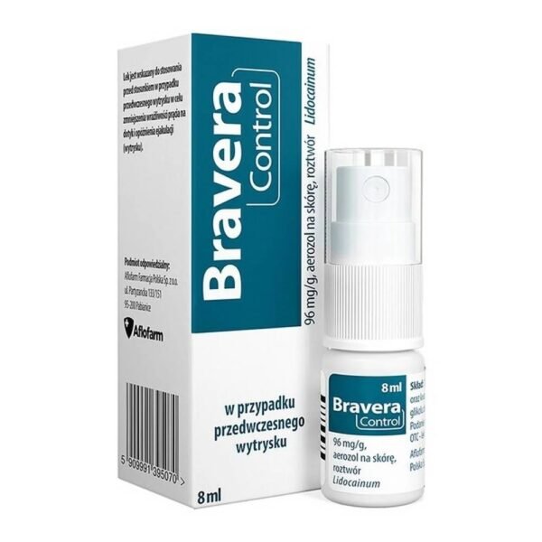 Bravera Control es un producto que retrasa la eyaculación.