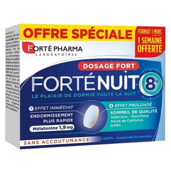 Prendre 1 comprimé par jour une fois par jour 30 minutes avant le coucher. Le format de 30 jours.