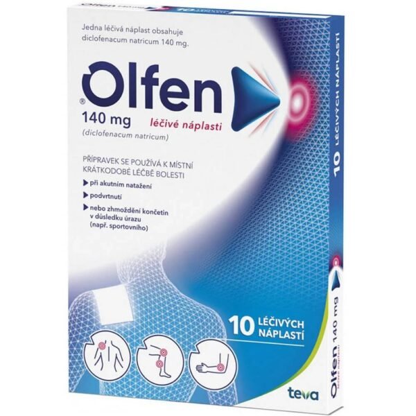 Olfen 140 mg medical patch is a preparation that acts against pain.