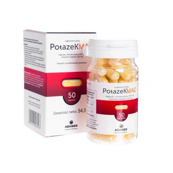 The drug PotazeK MAX for the dietary treatment of disorders and potassium deficiency.