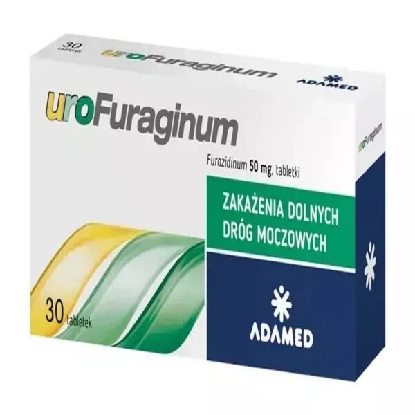 A broad-spectrum antimicrobial agent used for lower urinary tract infections.
