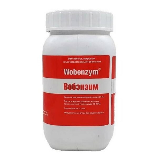 Wobenzym is a medicinal product that contains a combination of enzymes from natural sources