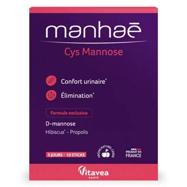 MANHAE CYS MANNOSE, 10,Nutrisanté