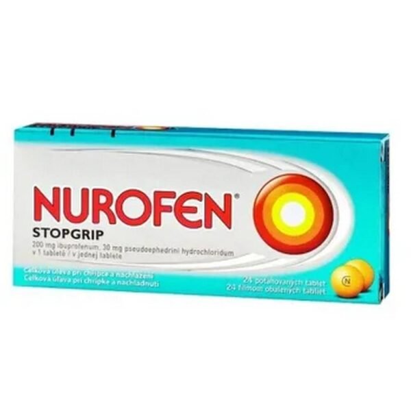 Contiene la sustancia medicinal ibuprofeno, que alivia el dolor, tiene efecto antiinflamatorio y reduce la fiebre.