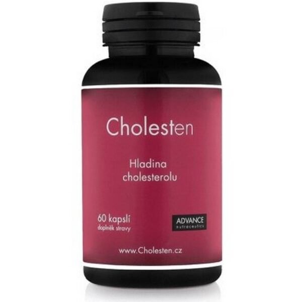 Cholesten is a natural product containing a complex of active substances that help maintain healthy cholesterol levels.