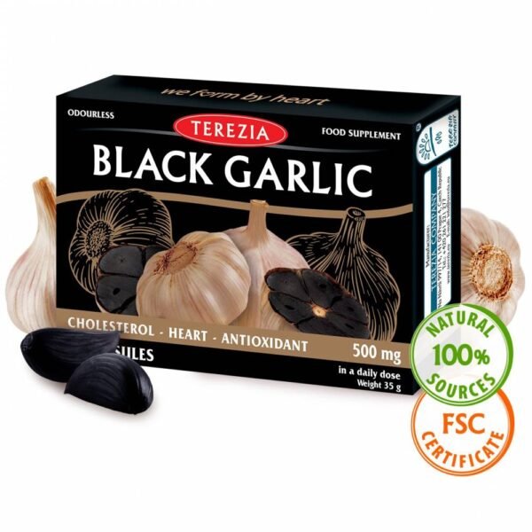 It helps maintain blood cholesterol levels at the desired level, supports the functioning of the heart and blood vessels, relieves the feeling of heaviness in the legs and strengthens the immune system.