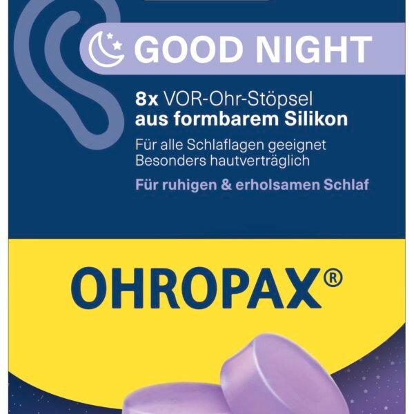 OHROPAX Buenas noches -OHROPAX Good Night,1 x 8