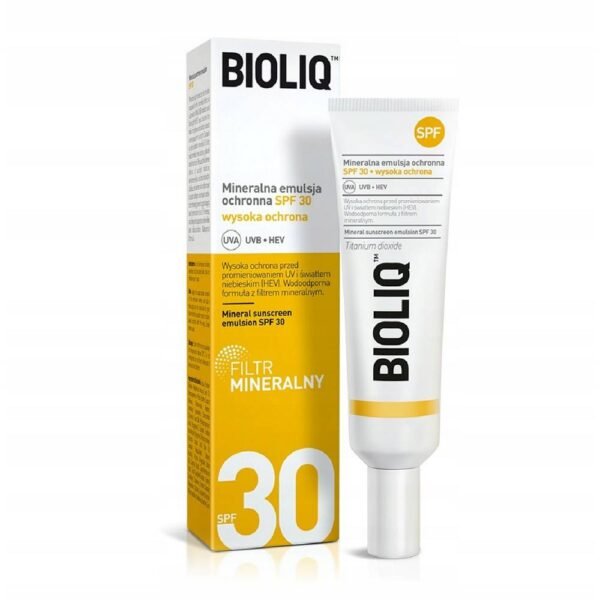 Biolic SPF, a mineral protective emulsion SPF 30, provides high protection against UVA, UVB and blue light (HEV).