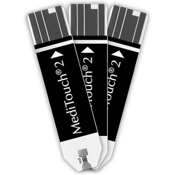 Сахарная болезнь -Accu-medisana Teststreifen zur Blutzuckerbestimmung, Für MediTouch   ,