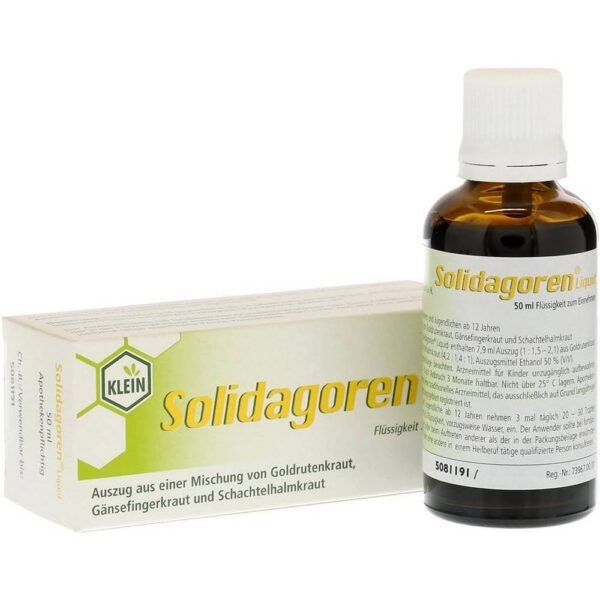 Retención urinaria - Solidagoren Liquid,Infecciones del tracto urinario - Solidagoren Liquid