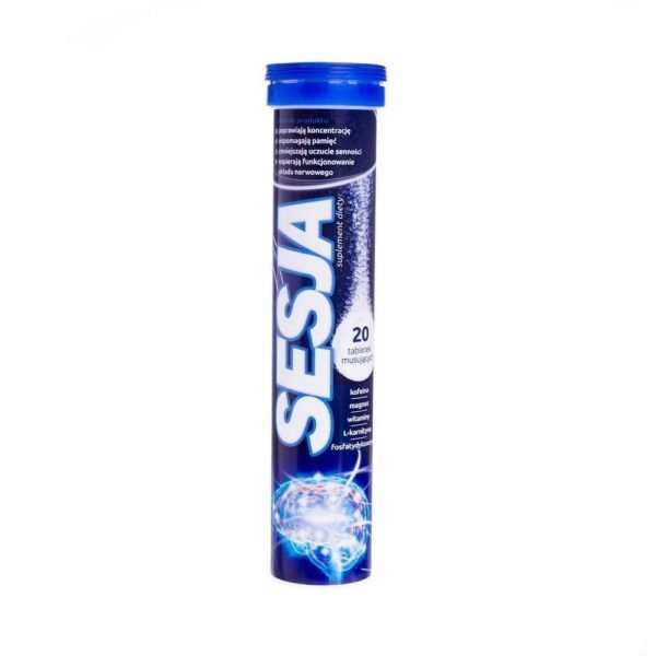 Session is a nutritional supplement containing ingredients that support the functioning of the nervous system during periods of intense mental work.