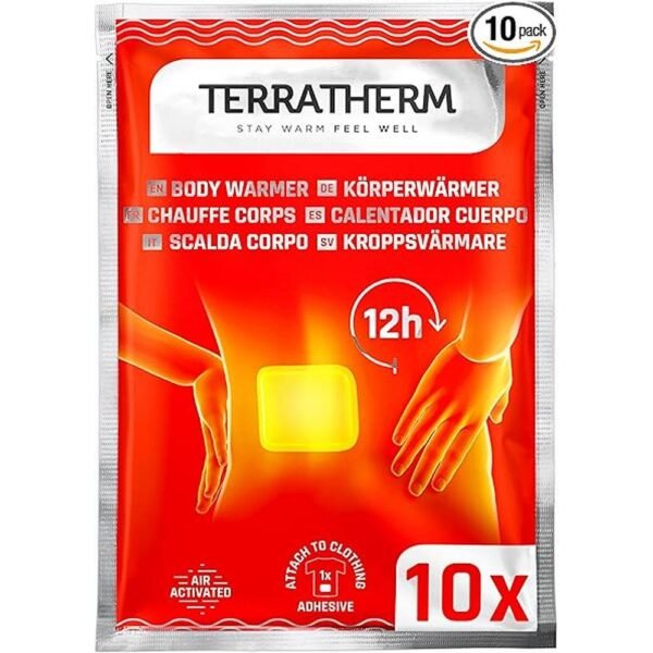 Back pain-TerraTherm Heat Plaster,