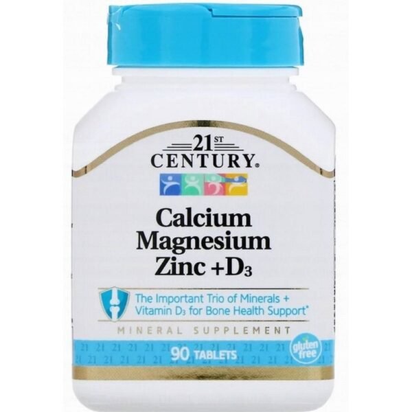 Colds-21st Century Calcium Magnesium Zinc