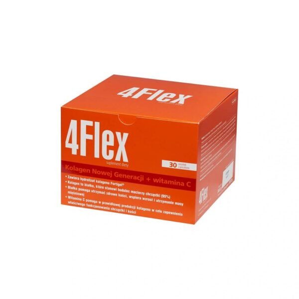 4Flex contains FORTIGEL® collagen, which is absorbed up to 95% and accumulates mainly in cartilage tissue.