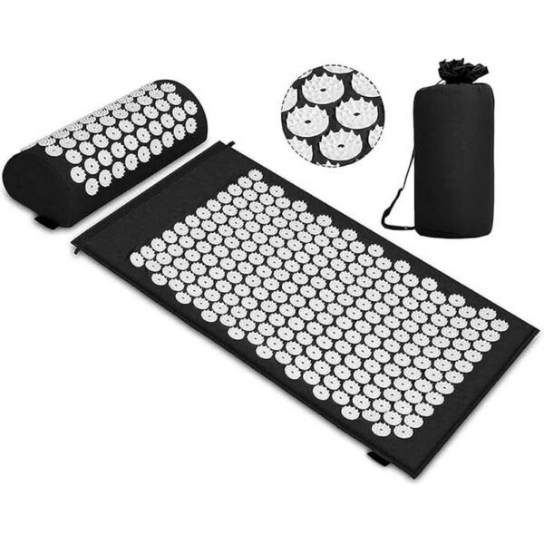 Pain Relief-Acupressure Set Acupressure Mat Cushion,Stress Reduction-Acupressure Set Acupressure Mat Cushion,Improved Sleep Quality-Acupressure Set Acupressure Mat Cushion