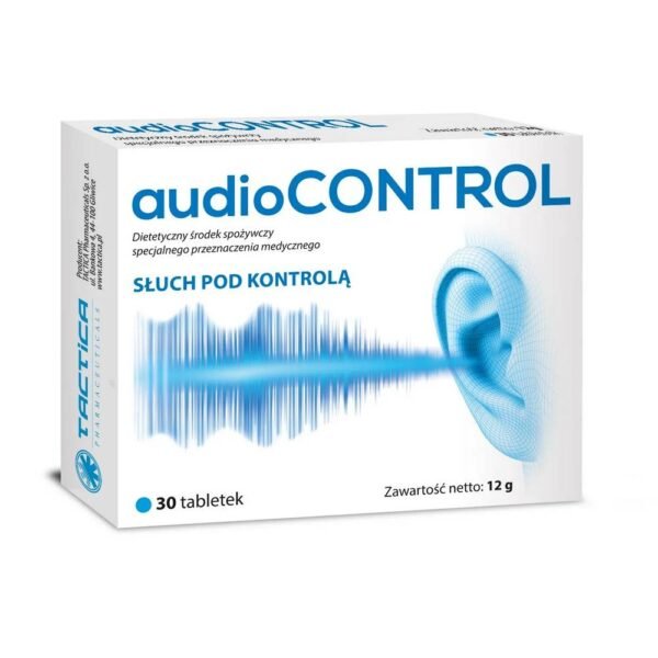 Audio control is a dietary product for special medical purposes, the ingredients of which ensure the proper functioning of the hearing organ.