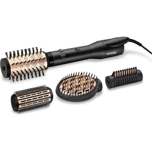 BaByliss Big Hair Luxe AS970E hair dryer with 4 nozzles for hair removal, hairdressing, hair removal A and forms, роскошная блеска гладкости.