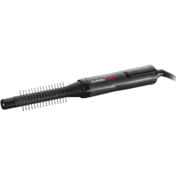 Babyliss Pro BAB663E Magic Airstyler hot air brush with retractable bristles for styling and drying hair.